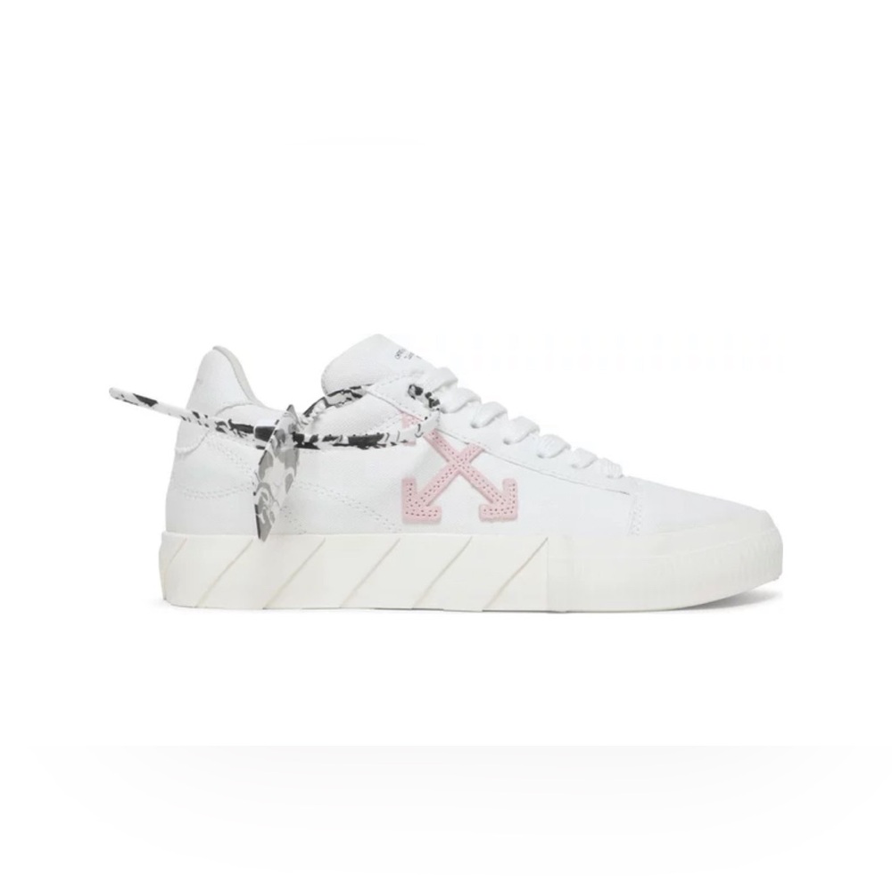OFF-WHITE Vulc Low Eco Canvas White Pink FW21 (Women's)